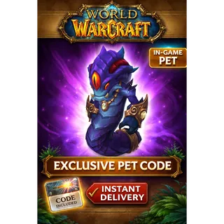 World of Warcraft | WoW Razeshi C Pet  | INSTANT CODE