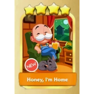 Honey, I'm Home  4 ⭐ Monopoly Go ⭐ Fast Delivery GOLDEN BLITZ
