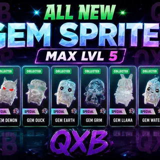 ALL NEW GEM SPRITES
