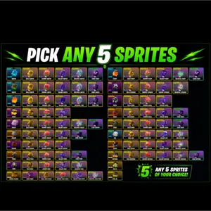 SPRITES PICK ANY 5