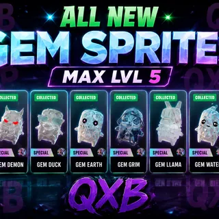 ALL NEW GEM SPRITES