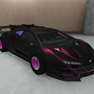 GTA Online Modded Pegassi Zentorno (Xbox Series S/X) – Unselected Paint, Chameleon Rims