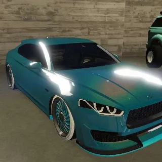 Obey 8F Drafter | Benny’s Wheels | Rare Unselectable Blue Paint | GTA Online