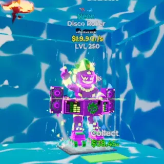 Disco Roller Neon LVL 250 / Steal The Brainrot Fortnite
