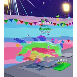 Tralaledon Party 4.2Qi/s - Go Up For Brainrots Fortnite