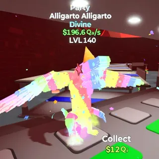 5X Bundle Alligarto Alligarto Party 196.6Qa/s Go Up For Brainrots Fortnite