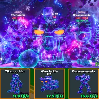 3x Brainrots Ascended Galaxy / Go Up For Brainrots Fortnite