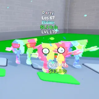 Los 67 Party 1.1Qi/s LVL 170 Go Up For Brainrots Fortnite