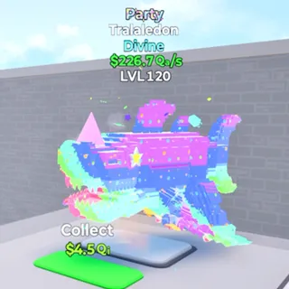 Tralaledon Party 226.7Qa/s - Go Up For Brainrots Fortnite