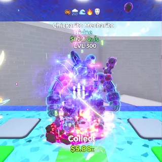 Chickarito Mecharito Galaxy 5T LVL 300 Go Up For Brainrots Fortnite