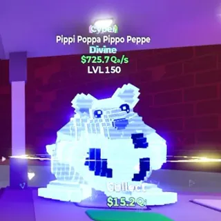 Pippi Poppa Pippe Peppe Cyber 726.7Qa/s LVL160 Go Up For Brainrots Fortnite