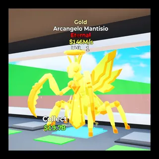 Arcangelo Mantisio Gold / Steal The Brainrot Fortnite