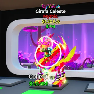 Girafa Celeste Carnival 120K/s Fortnite Steal The Brainrot