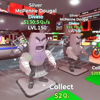 X2 McPenne Dougal Silver 130.5Qa/s LVL150 / Go Up For Brainrots Fortnite