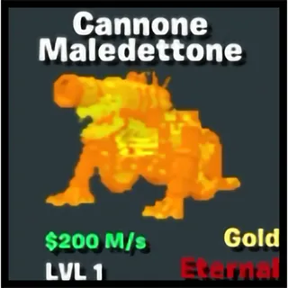 Cannone Maledettone Gold Fortnite Steal The Brainrot