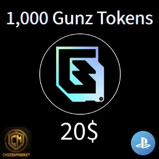 (OTG) 1,000 Gunz Tokens