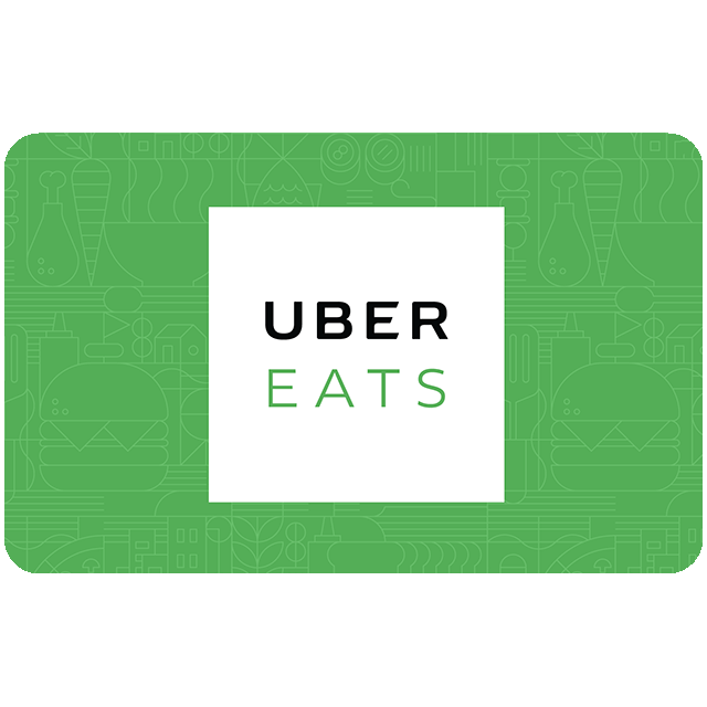 50.00 Uber Eats Instant Delivery Uber Eats Gift Cards