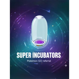 100 Super Incubators || Plus 100 Darumaka and Platinum Medals for Friend Finder | iOS and Android | NO LOGIN required #services