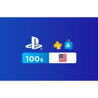 $100.00 USD PlayStation Store