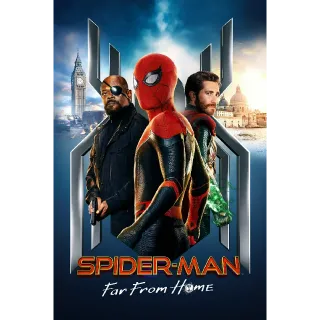 Spider-Man: Far From Home MA (Movies Anywhere) Instant Download