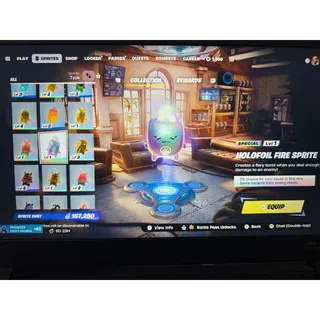 HOLOFOIL FIRE SPRITE