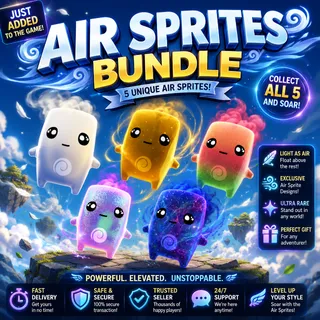 All AIR Sprite Fortnite Bundle - Base, Holofoil, Gold, Gummy, Galaxy