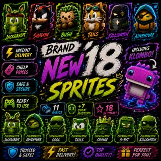 NEW SEASON 18 SPRITE BUNDLE - INDEX ONLY!
