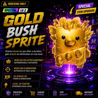 GOLD BUSH SPRITE