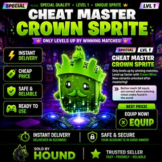 CHEAT MASTER CROWN SPRITE