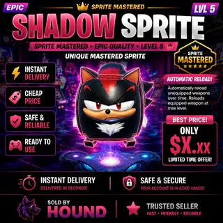 MASTERED SHADOW SPRITE