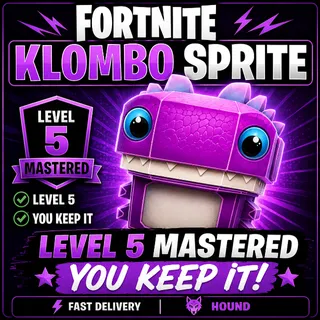 Fortnite Klombo Sprite Level 5 Mastered
