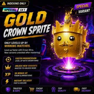 GOLD CROWN SPRITE