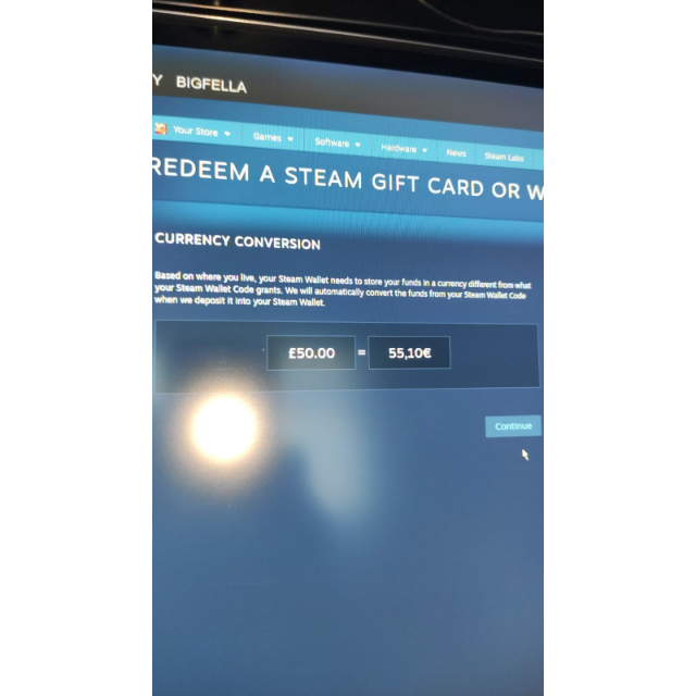 £50 Steam Wallet Card Gift Code GBP Pounds UK Digital Prepaid Steam