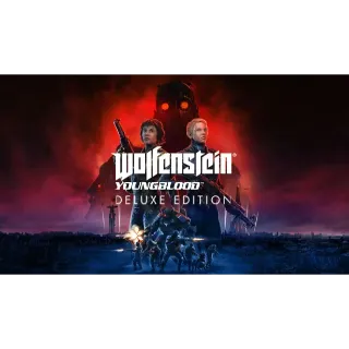 Wolfenstein: Youngblood Deluxe Edition + 2 copies of Human Fall Flat