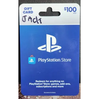 $100.00 USD Gift Card