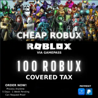 100 ROBUX [ COVERED TAX ]