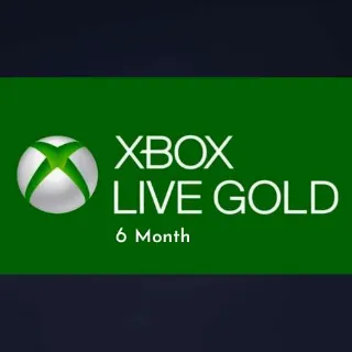 Xbox Live 6 Month