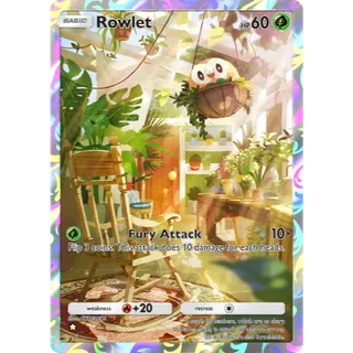 Rowlet Full Art ⭐ — Pokémon TCG Pocket