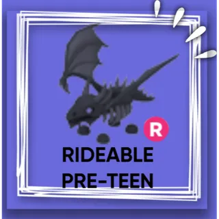 PRE-TEEN RIDE POTION ADOPTME SHADOW DRAGON