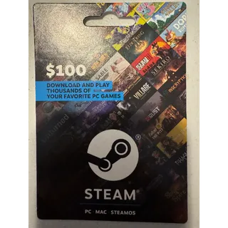 $100.00 USD Steam