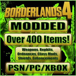 Borderlands 4 - Console Safe - 500+ Modded Item Bundle!