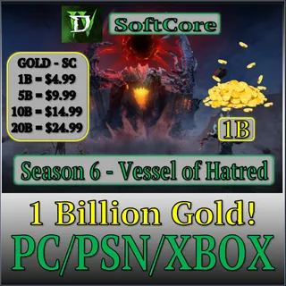 Gold | 1,000,000,000G