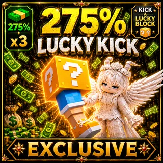 Lucky Kick | Exclusive | Kick A Lucky Block ONLINE NOW