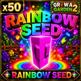 Rainbow Seed x50 | Grow A Garden 2