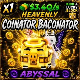 COINATOR BACONATOR | Kick A Lucky Block ONLINE NOW