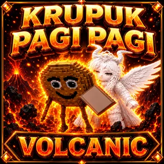 Krupuk Pagi Pagi | Volcanic | Kick A Lucky Block ONLINE NOW