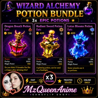 Wizard Alchemy – Epic Potion Bundle x3