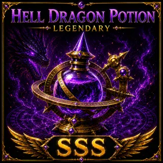 Hell Dragon Potion SSS - Wizard Alchemy