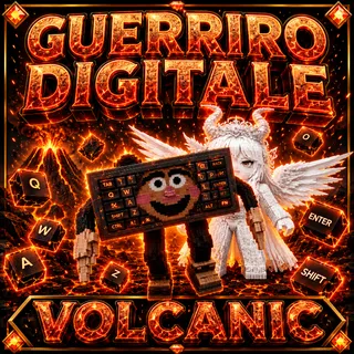 Guerriro Digitale | Volcanic | Kick A Lucky Block ONLINE NOW