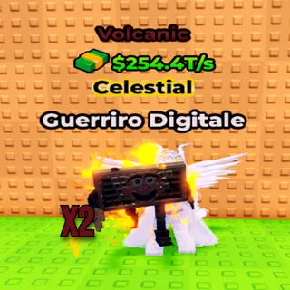 Kick A Lucky Block - x2 Volcanic Guerreiro Digitale Bundle ONLINE NOW